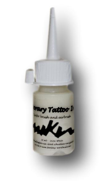 Tijdelijke Tattoo Inkt 20ml TTI (Wit)